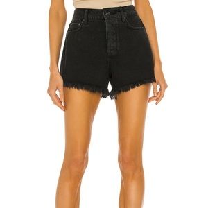 Paige, Noella Cut off shorts, size 26, black